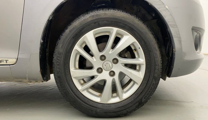 2013 Maruti Swift ZXI, Petrol, Manual, 97,672 km, Right Front Wheel