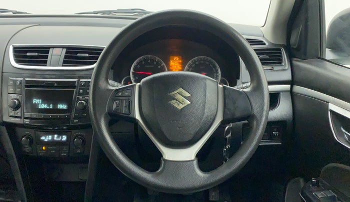 2013 Maruti Swift ZXI, Petrol, Manual, 97,672 km, Steering Wheel Close Up