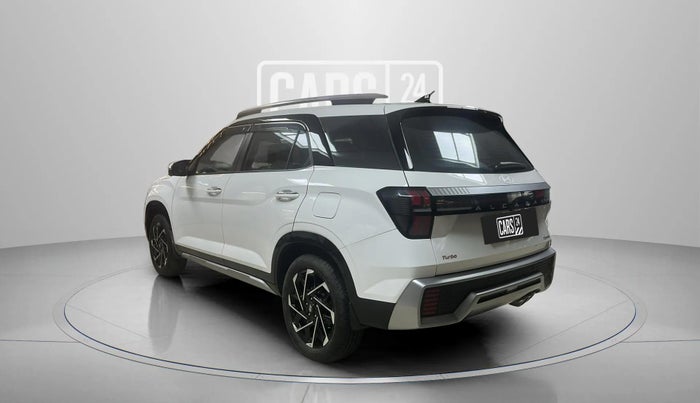 2025 Hyundai ALCAZAR Signature 6 STR 1.5 Turbo GDi Petrol DCT, Petrol, Automatic, 3,581 km, Left Back Diagonal