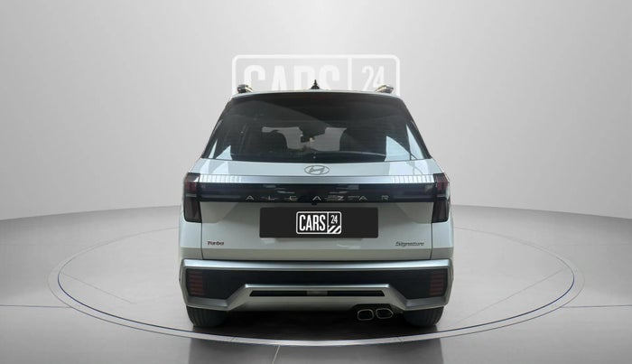 2025 Hyundai ALCAZAR Signature 6 STR 1.5 Turbo GDi Petrol DCT, Petrol, Automatic, 3,581 km, Back/Rear