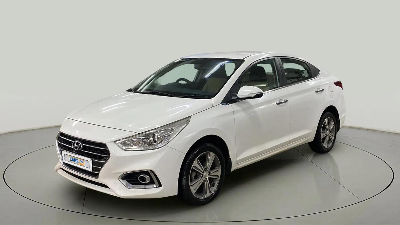 2019 Hyundai Verna 1.6 VTVT SX, Petrol, Manual, 36,134 km, Left Front Diagonal