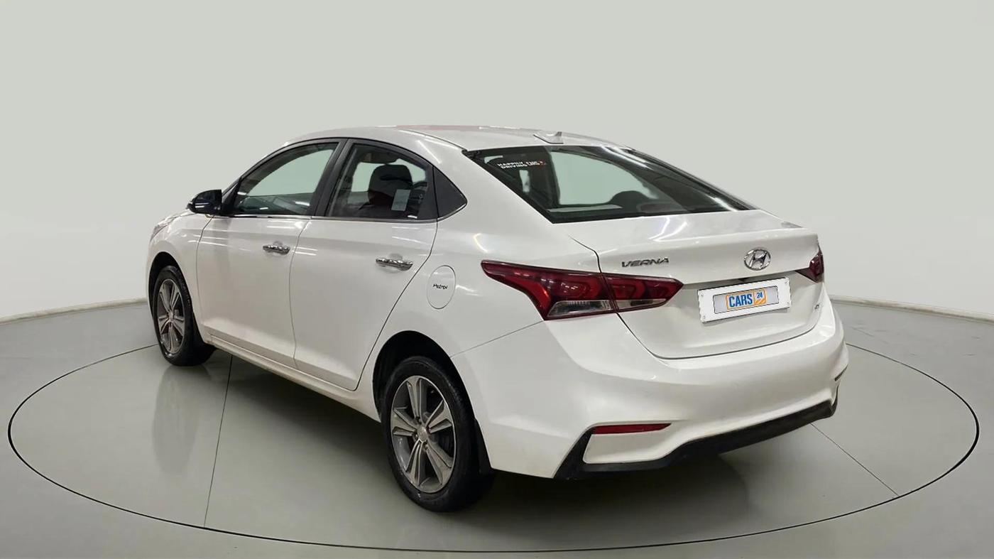 2019 Hyundai Verna 1.6 VTVT SX, Petrol, Manual, 36,134 km, Left Back Diagonal
