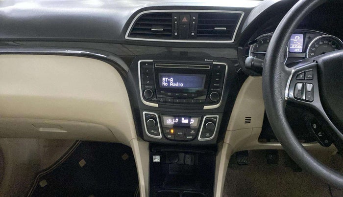 2017 Maruti Ciaz DELTA 1.4 MT PETROL, Petrol, Manual, 1,27,182 km, Air Conditioner