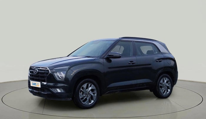 2021 Hyundai Creta SX (O) 1.4 TURBO DCT, Petrol, Automatic, 52,589 km, Left Front Diagonal