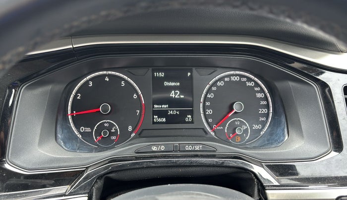 2022 Volkswagen VIRTUS HIGHLINE TSI 1.0 AT, Petrol, Automatic, 65,564 km, Odometer Image