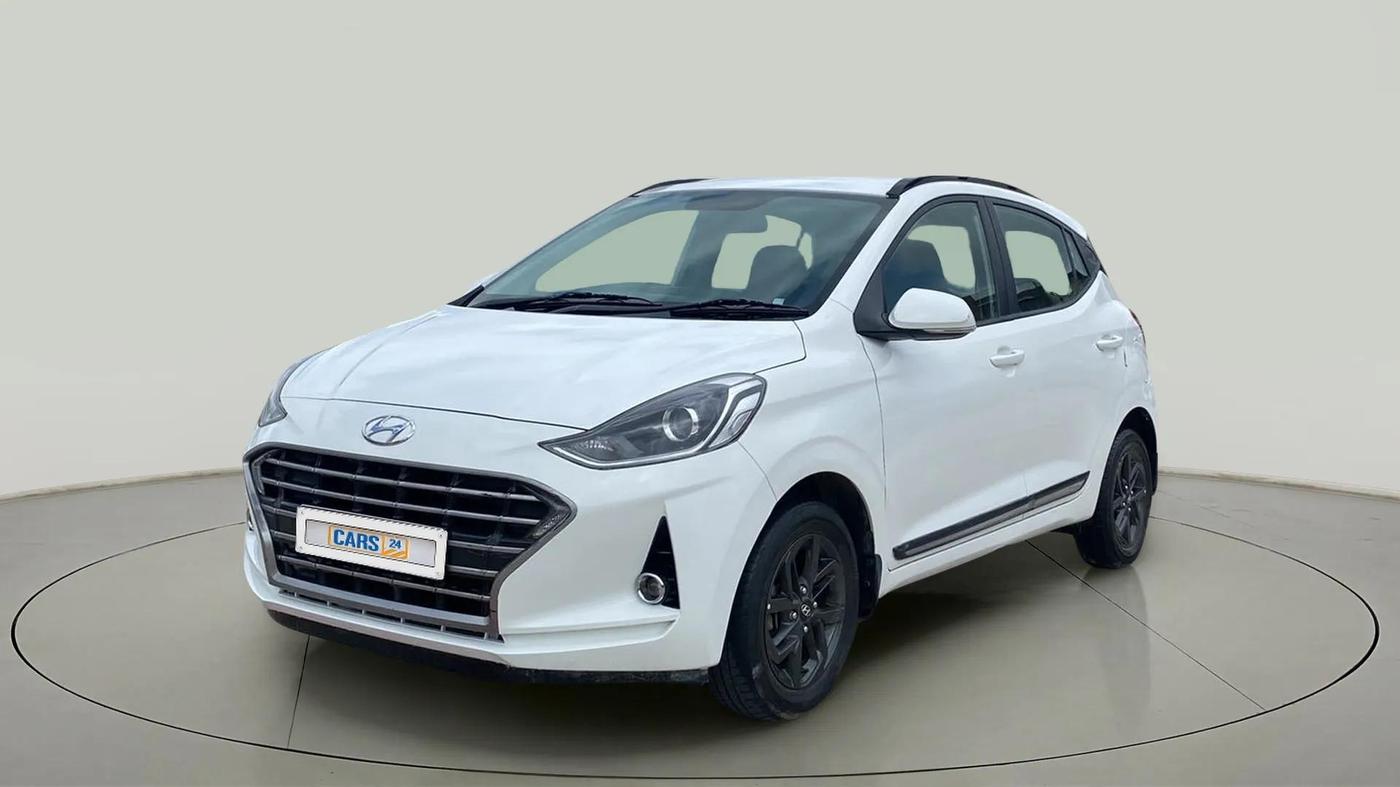 2019 Hyundai GRAND I10 NIOS SPORTZ AMT 1.2 KAPPA VTVT, Petrol, Automatic, 44,778 km, Left Front Diagonal