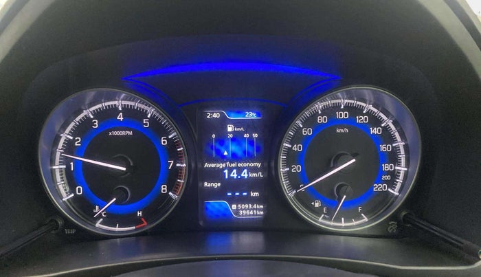 2020 Maruti Baleno ALPHA PETROL 1.2, Petrol, Manual, 39,640 km, Odometer Image
