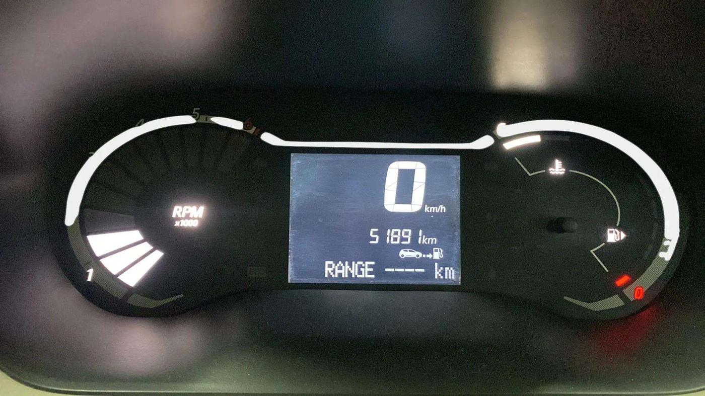 2021 Nissan MAGNITE XE, CNG, Manual, 51,906 km, Odometer Image