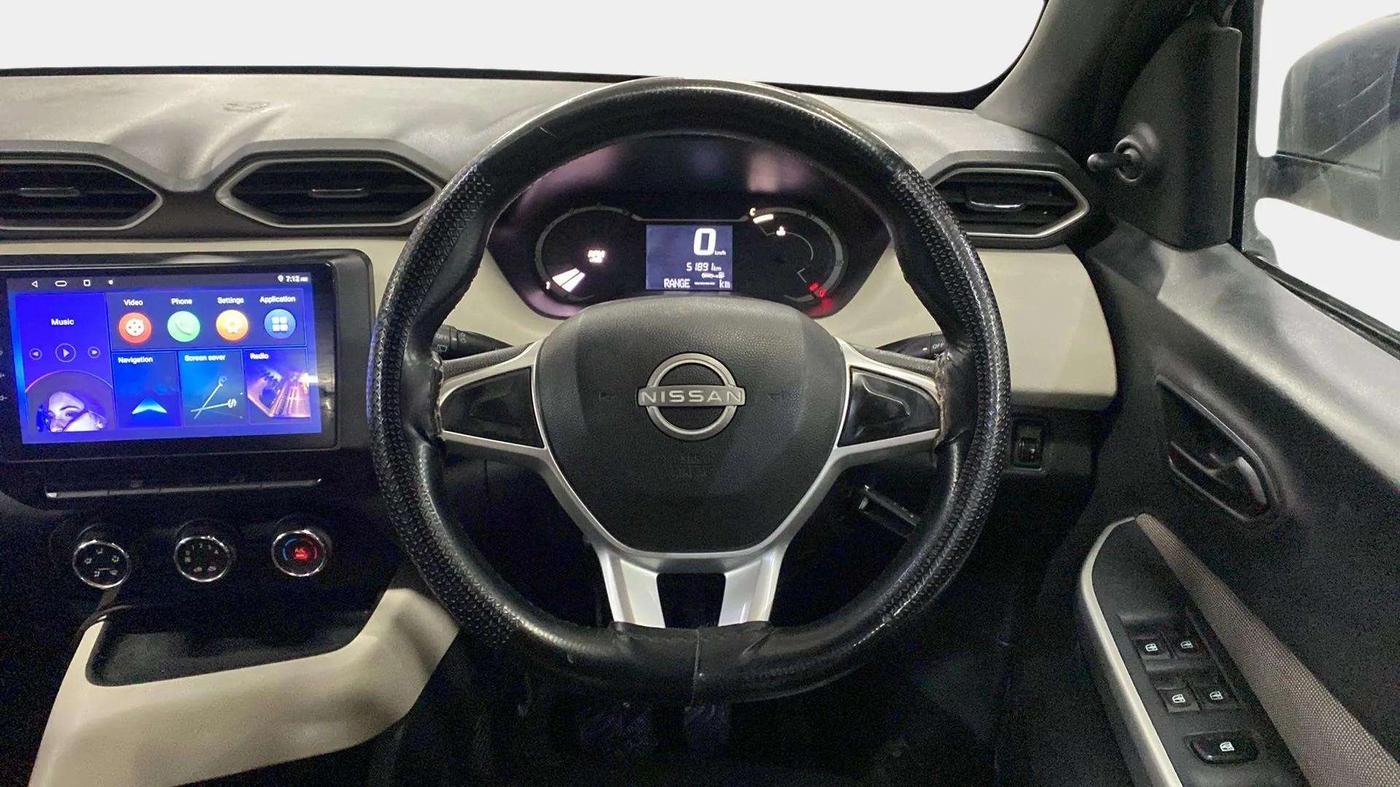 2021 Nissan MAGNITE XE, CNG, Manual, 51,906 km, Steering Wheel Close Up