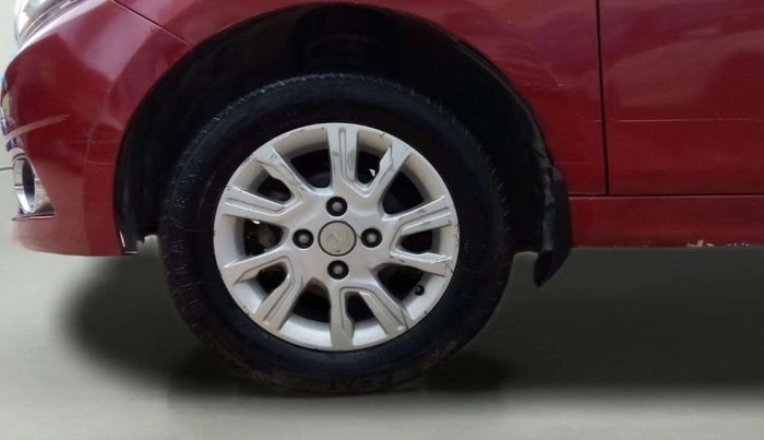 2017 Tata Tiago XZ PETROL, Petrol, Manual, 1,05,299 km, Left Front Wheel