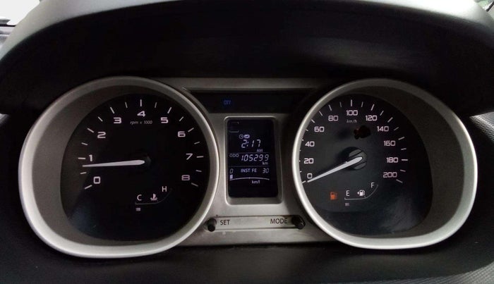 2017 Tata Tiago XZ PETROL, Petrol, Manual, 1,05,299 km, Odometer Image
