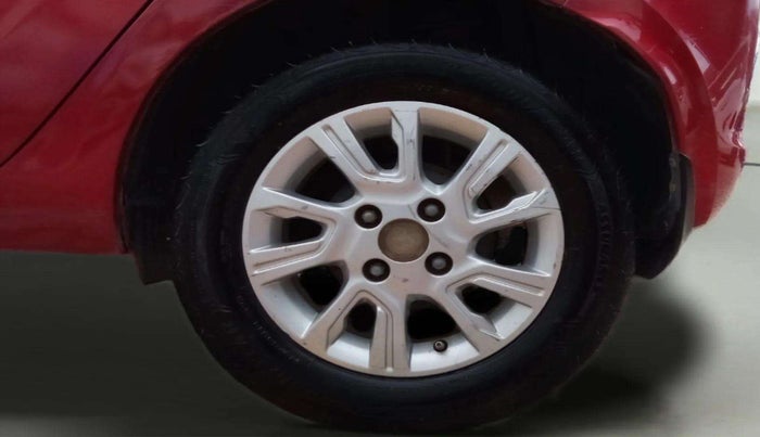 2017 Tata Tiago XZ PETROL, Petrol, Manual, 1,05,299 km, Left Rear Wheel