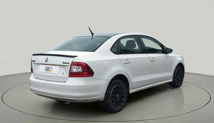 2016 Skoda Rapid 1.5 TDI CR STYLE PLUS AT, Diesel, Automatic, 85,992 km, Right Back Diagonal