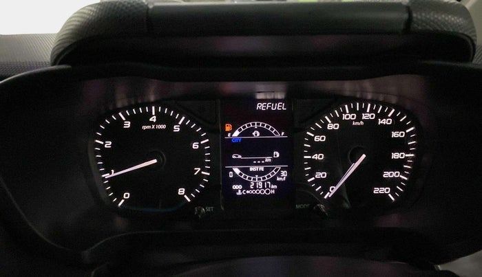 2022 Tata ALTROZ XT PETROL, Petrol, Manual, 21,738 km, Odometer Image