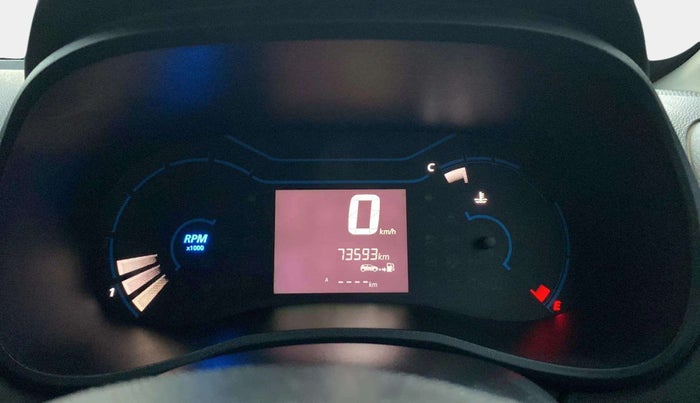 2021 Renault Kwid CLIMBER 1.0 (O), Petrol, Manual, 73,586 km, Odometer Image