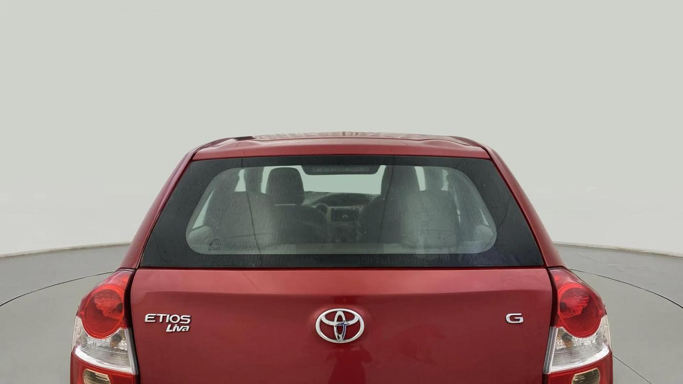 2013 Toyota Etios Liva G, Petrol, Manual, 78,202 km, Rear Windshield