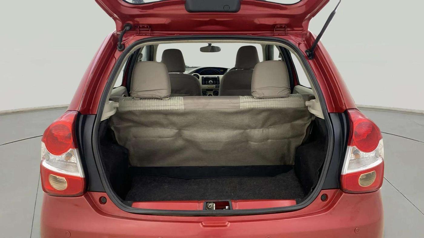 2013 Toyota Etios Liva G, Petrol, Manual, 78,202 km, Boot Inside