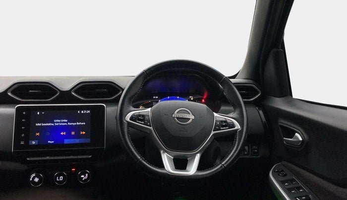 2022 Nissan MAGNITE XV PREMIUM TURBO CVT, Petrol, Automatic, 18,051 km, Steering Wheel Close Up