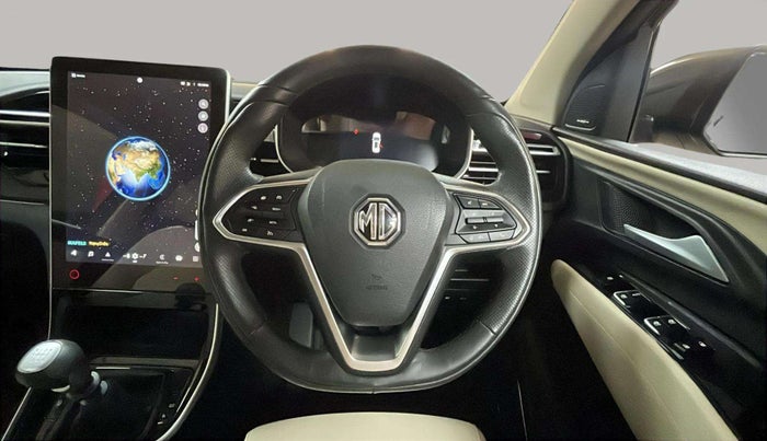 2023 MG HECTOR SMART PRO 1.5 TURBO MT PETROL, Petrol, Manual, 25,160 km, Steering Wheel Close Up