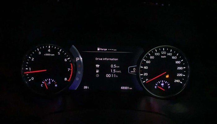 2019 KIA SELTOS GTX PLUS DCT 1.4 PETROL, Petrol, Automatic, 43,291 km, Odometer Image