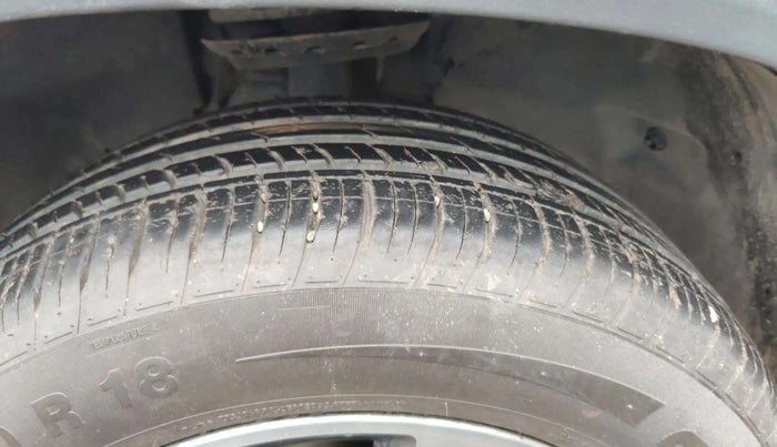 2023 Tata Harrier XZA PLUS O DARK EDITION, Diesel, Automatic, 11,544 km, Left Rear Tyre Tread