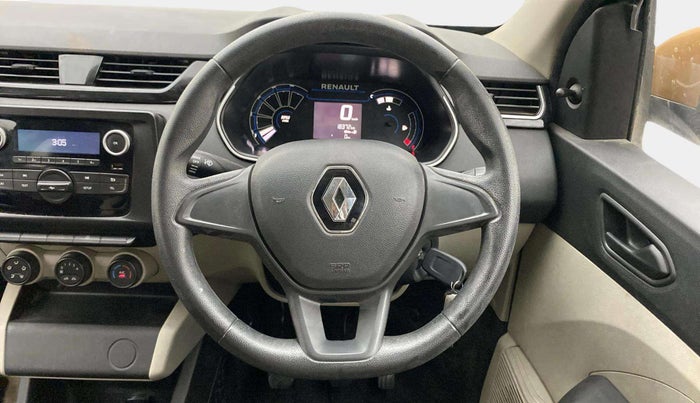 2019 Renault TRIBER RXL MT, Petrol, Manual, 18,371 km, Steering Wheel Close Up