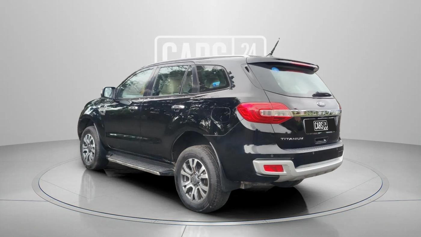 2021 Ford Endeavour TITANIUM PLUS 2.0 4X4 AT SUNROOF, Diesel, Automatic, 54,509 km, Left Back Diagonal