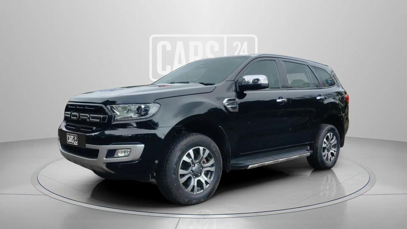 2021 Ford Endeavour TITANIUM PLUS 2.0 4X4 AT SUNROOF, Diesel, Automatic, 54,509 km, Left Front Diagonal