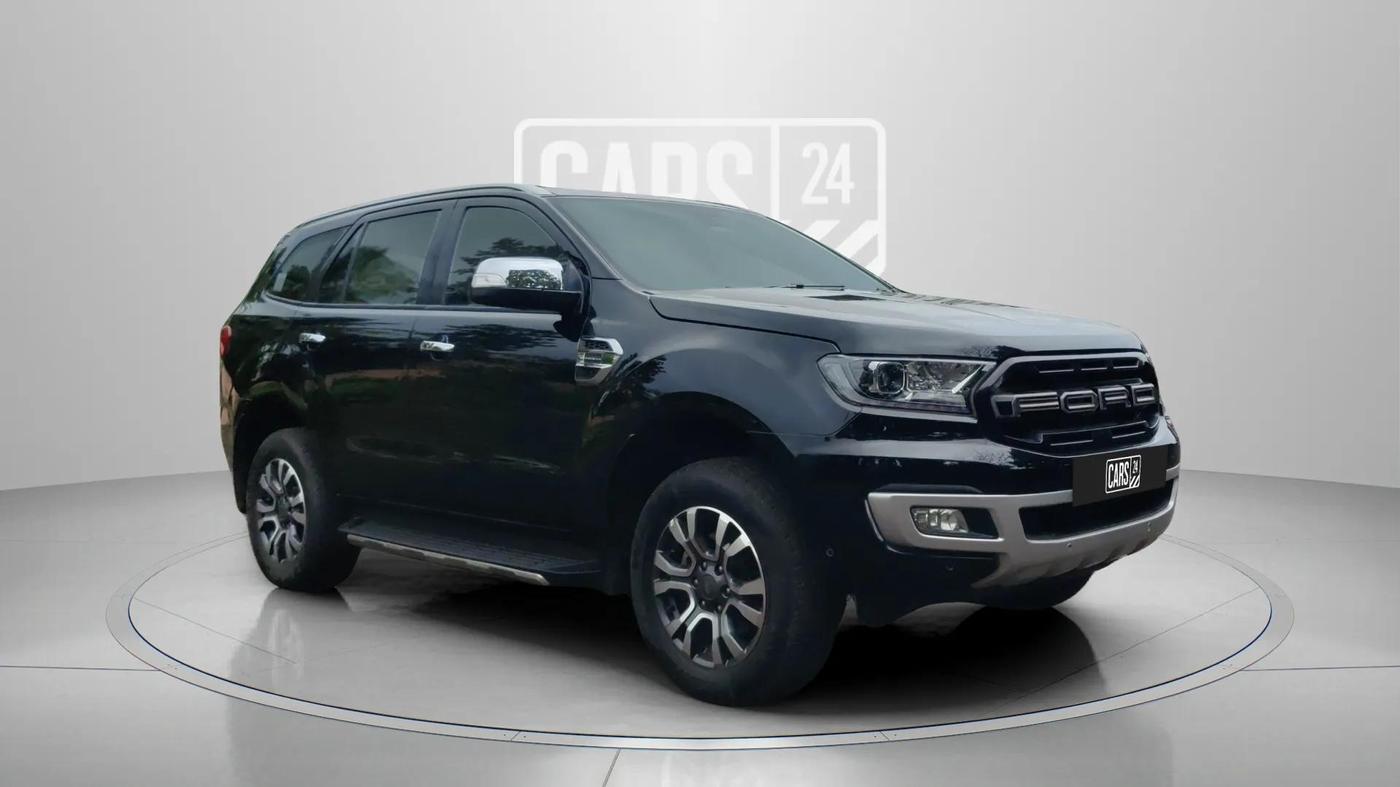 2021 Ford Endeavour TITANIUM PLUS 2.0 4X4 AT SUNROOF, Diesel, Automatic, 54,509 km, Right Front Diagonal