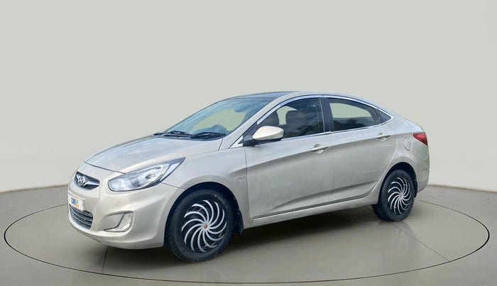 2012 Hyundai Verna FLUIDIC 1.6 VTVT EX, Petrol, Manual, 1,00,158 km, Left Front Diagonal