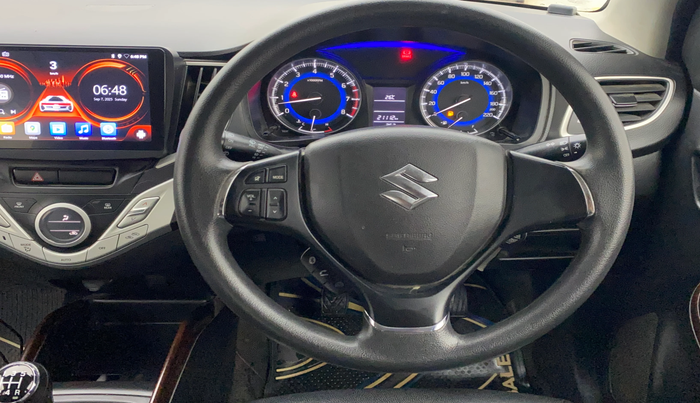 2018 Maruti Baleno DELTA PETROL 1.2, Petrol, Manual, 21,068 km, Steering Wheel Close Up