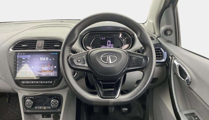 2021 Tata TIGOR XZ PLUS PETROL, Petrol, Manual, 31,012 km, Steering Wheel Close Up