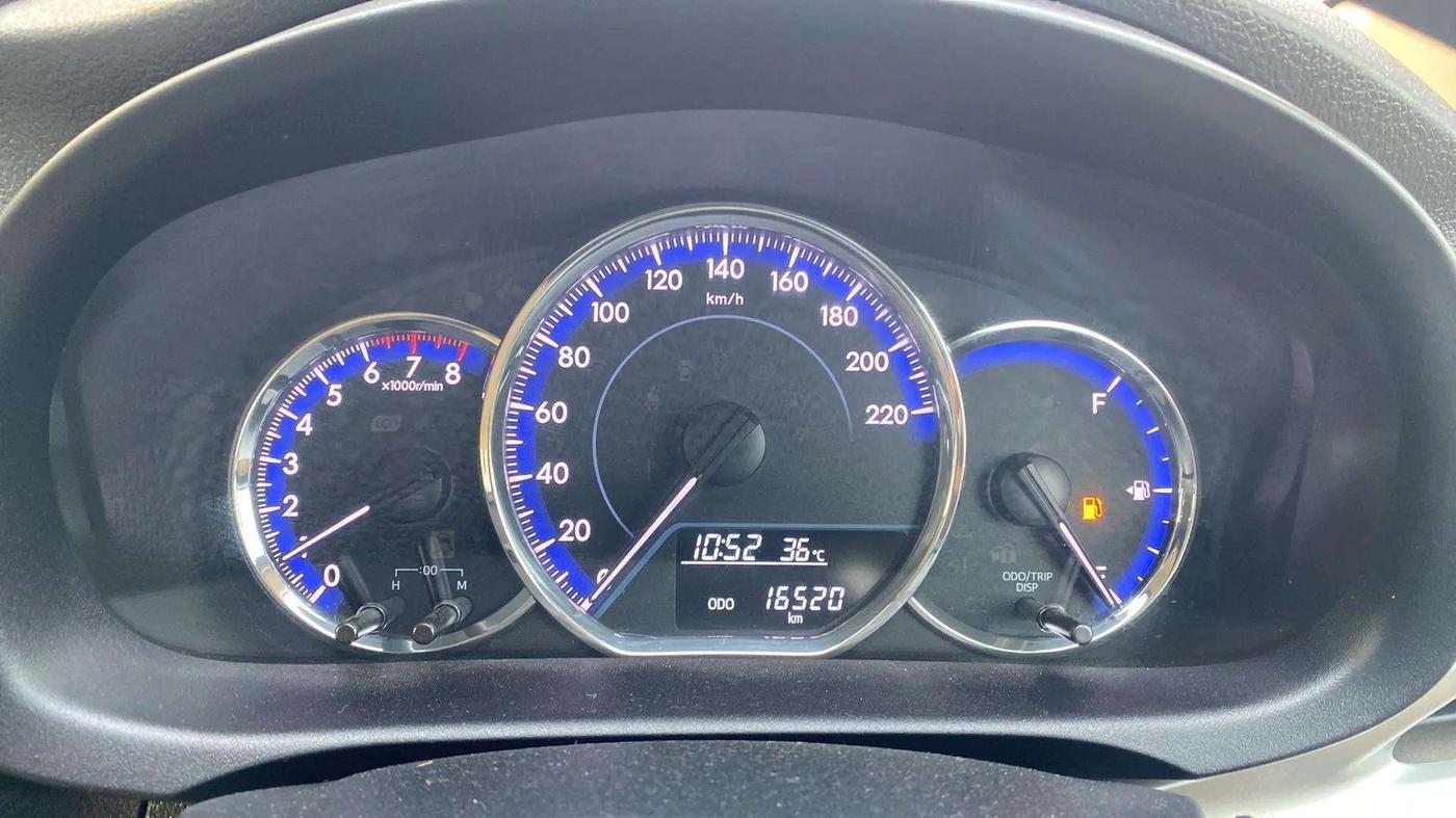 2018 Toyota YARIS J MT, Petrol, Manual, 16,468 km, Odometer Image