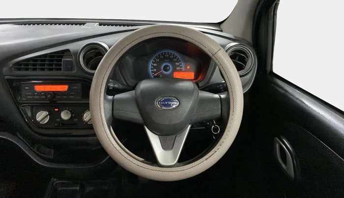2018 Datsun Redi Go T (O), Petrol, Manual, 9,924 km, Steering Wheel Close Up