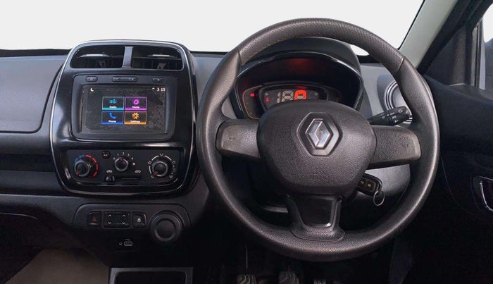 2019 Renault Kwid RXT 1.0, Petrol, Manual, 34,087 km, Steering Wheel Close Up