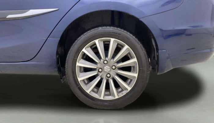 2023 Maruti Ciaz ALPHA  AT 1.5 SHVS PETROL, Petrol, Automatic, 8,318 km, Left Rear Wheel