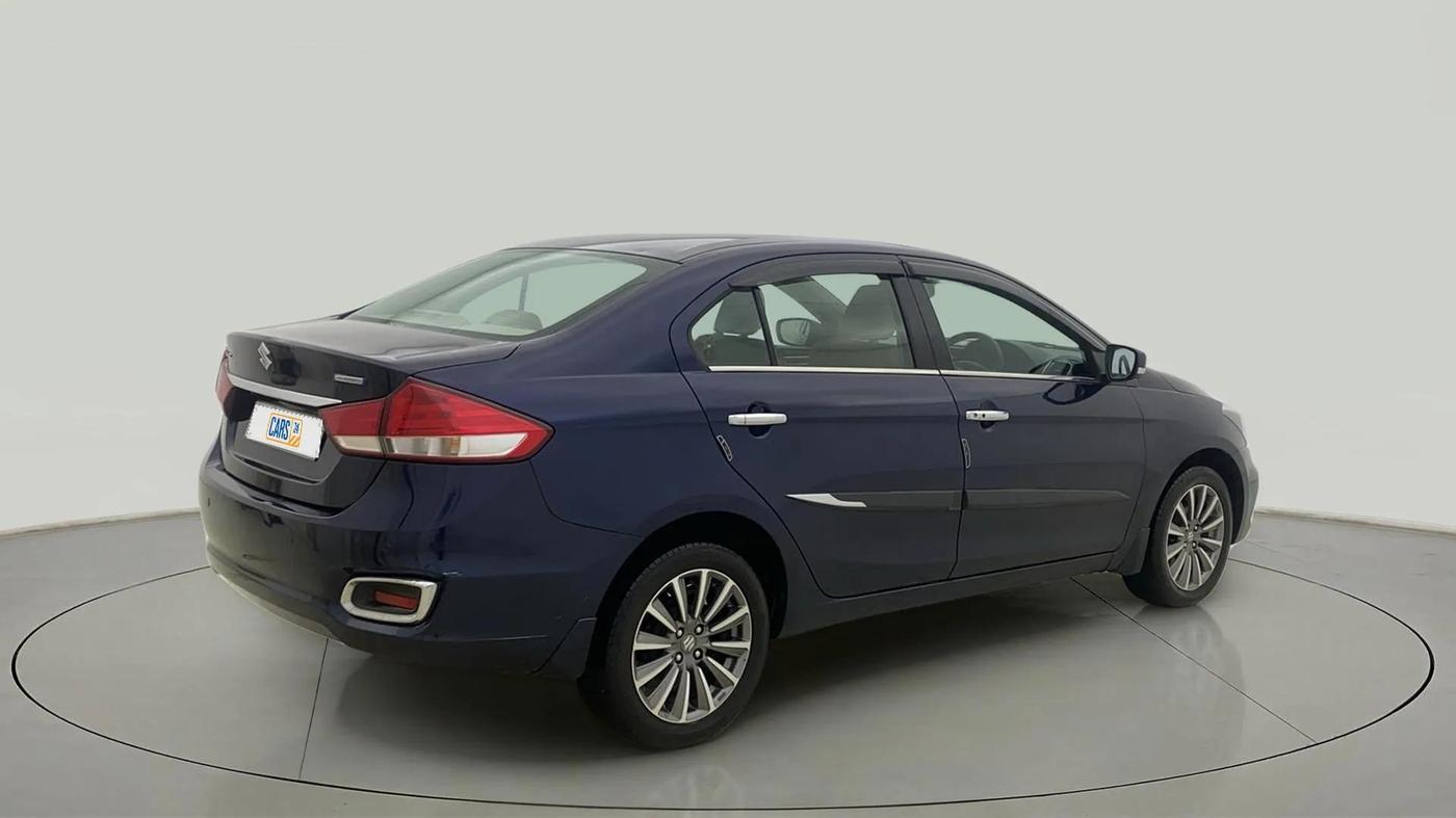 2023 Maruti Ciaz ALPHA  AT 1.5 SHVS PETROL, Petrol, Automatic, 8,655 km, Right Back Diagonal