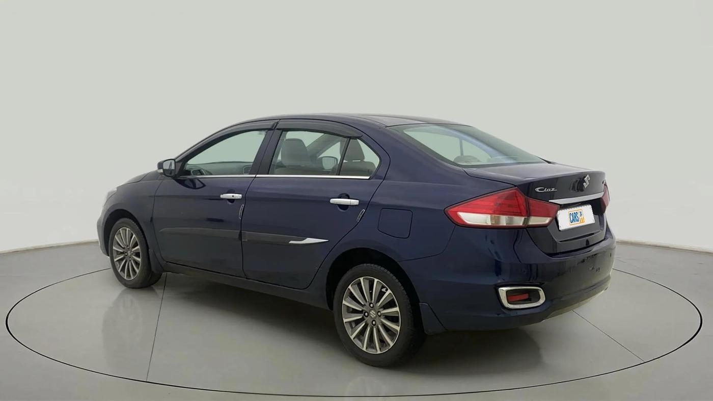 2023 Maruti Ciaz ALPHA  AT 1.5 SHVS PETROL, Petrol, Automatic, 8,655 km, Left Back Diagonal