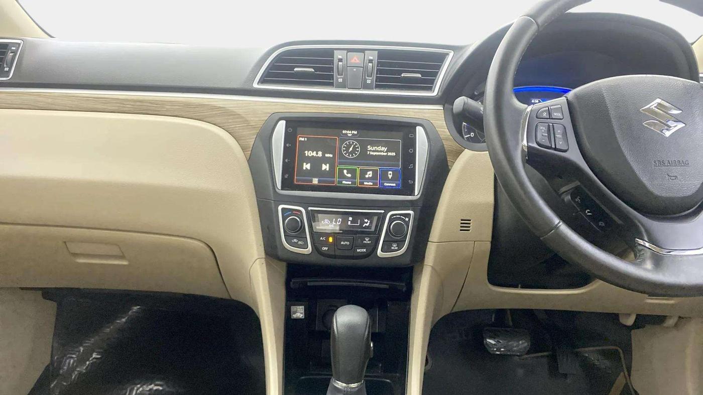 2023 Maruti Ciaz ALPHA  AT 1.5 SHVS PETROL, Petrol, Automatic, 8,655 km, Air Conditioner