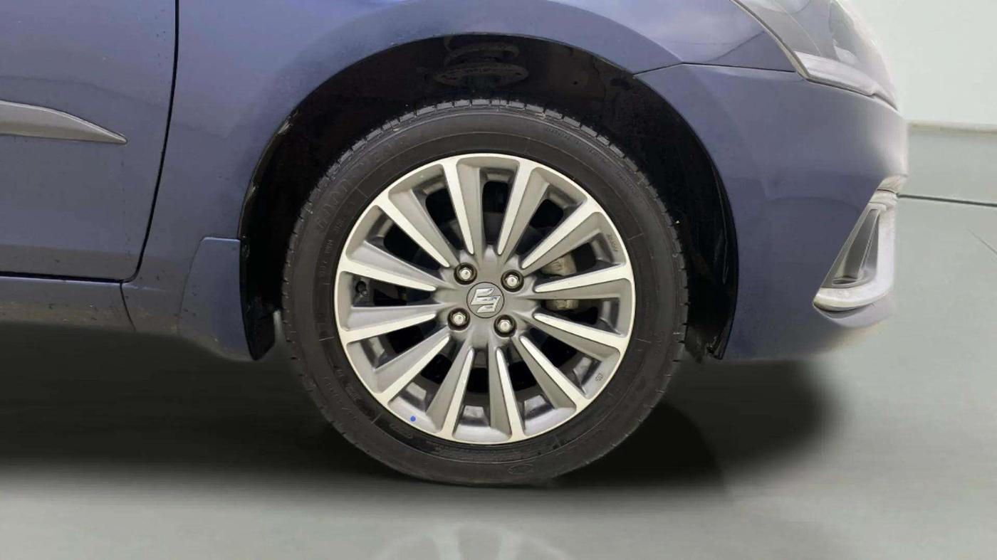 2023 Maruti Ciaz ALPHA  AT 1.5 SHVS PETROL, Petrol, Automatic, 8,655 km, Right Front Wheel