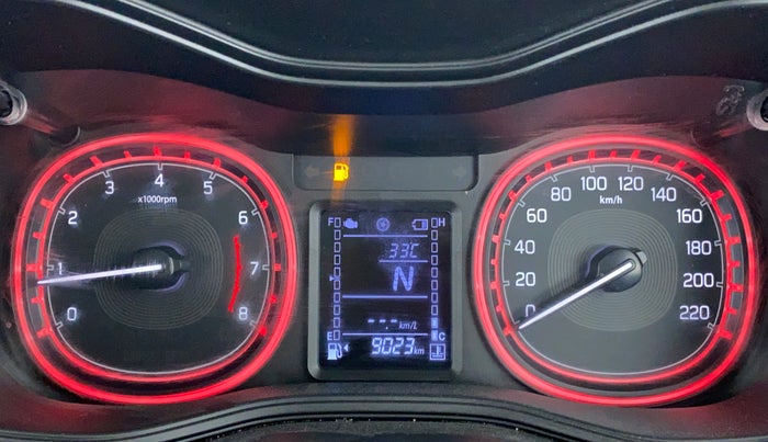2022 Maruti BREZZA ZXI + AT SMART HYBRID, Petrol, Automatic, 9,124 km, Odometer Image