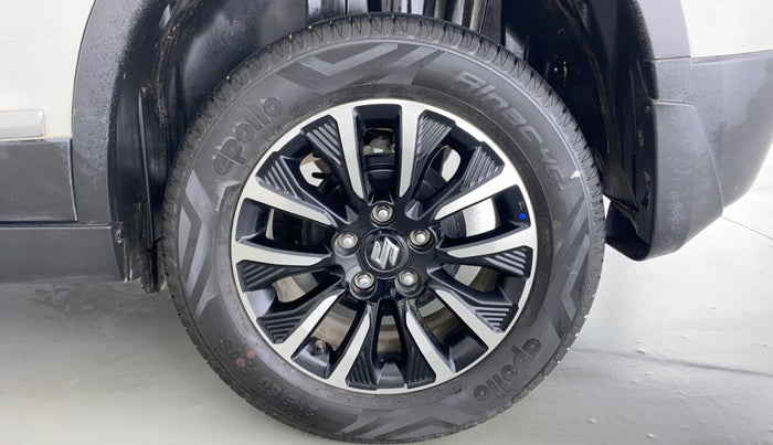 2022 Maruti BREZZA ZXI + AT SMART HYBRID, Petrol, Automatic, 9,124 km, Left Rear Wheel