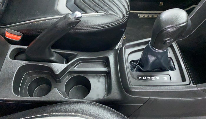 2022 Maruti BREZZA ZXI + AT SMART HYBRID, Petrol, Automatic, 9,124 km, Gear Lever