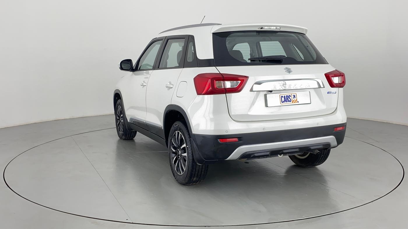 2022 Maruti BREZZA ZXI + AT SMART HYBRID, Petrol, Automatic, 9,124 km, Left Back Diagonal