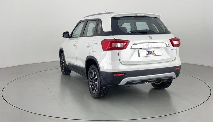 2022 Maruti BREZZA ZXI + AT SMART HYBRID, Petrol, Automatic, 9,124 km, Left Back Diagonal