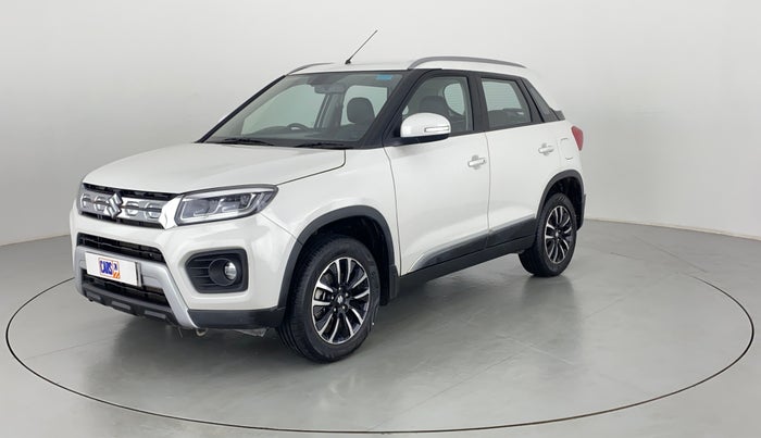 2022 Maruti BREZZA ZXI + AT SMART HYBRID, Petrol, Automatic, 9,124 km, Left Front Diagonal