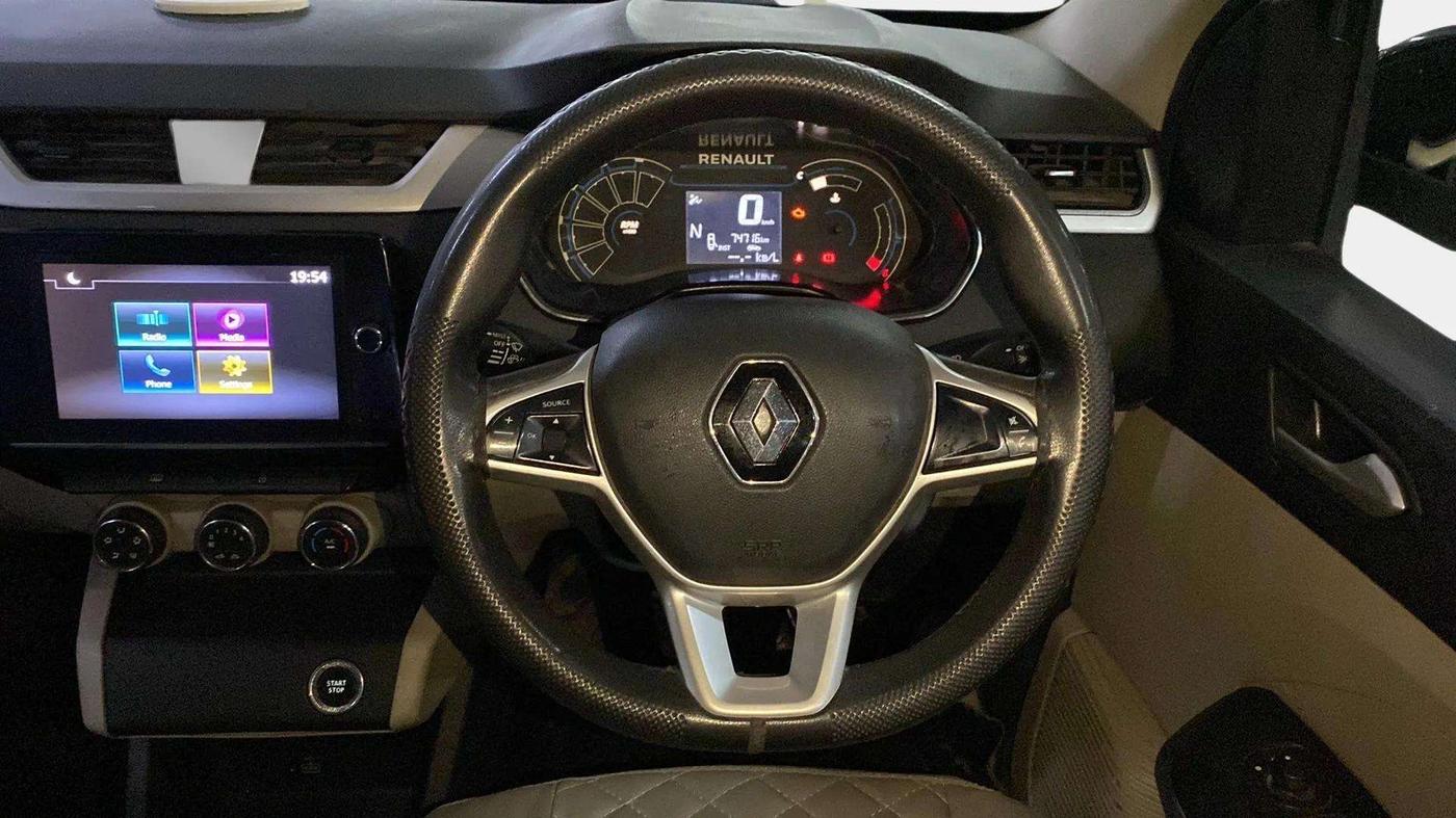 2021 Renault TRIBER RXZ AMT, Petrol, Automatic, 74,695 km, Steering Wheel Close Up