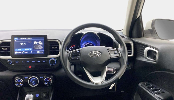 2020 Hyundai VENUE SX 1.5 CRDI, Diesel, Manual, 1,09,557 km, Steering Wheel Close Up