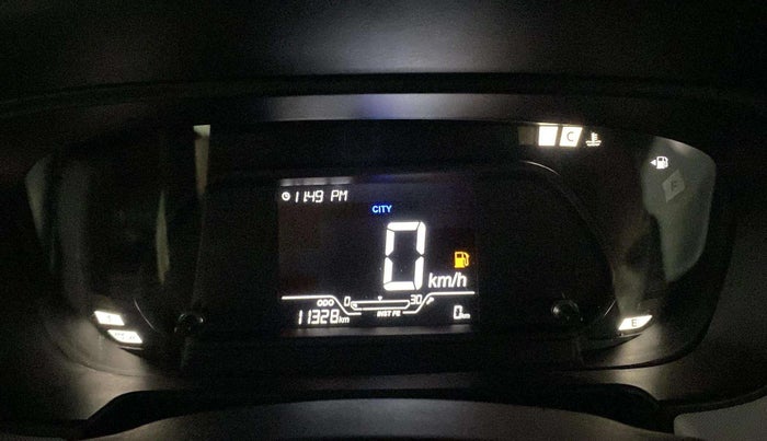 2024 Tata PUNCH ACCOMPLISHED MT, Petrol, Manual, 11,328 km, Odometer Image