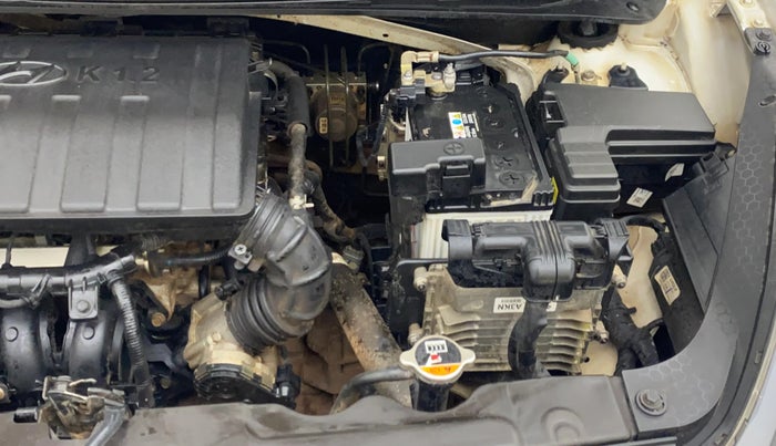 2021 Hyundai GRAND I10 NIOS ASTA AMT 1.2 KAPPA VTVT, Petrol, Automatic, 30,039 km, Engine View - Left